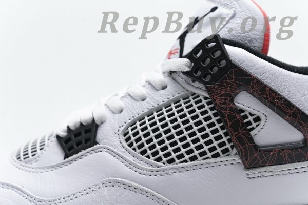 Top Version Air Jordan 4 Retro Flight Nostalgia 308497-116 - 图片 17