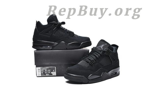Air Jordan 4 Retro Black Cat  CU1110-010 - 图片 6