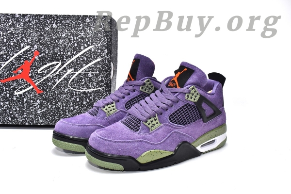 Top Version Air Jordan 4 Retro Canyon Purple AQ9129-500 - 图片 3