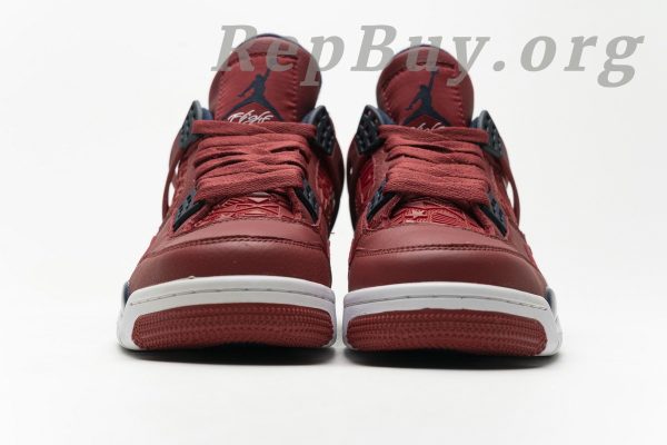 Top Version Air Jordan 4 Retro FIBA (2019) CI1184-617 - 图片 3
