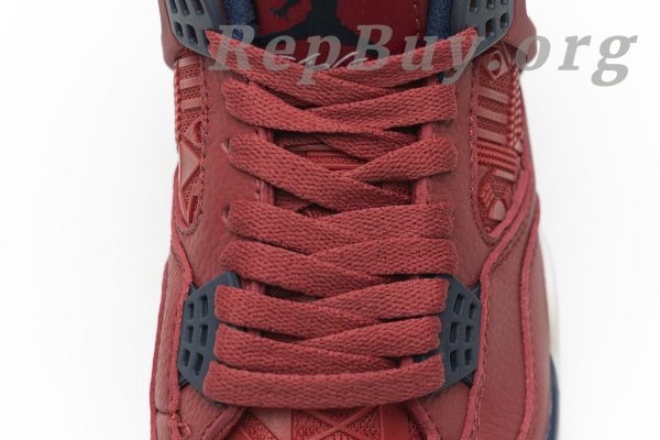 Top Version Air Jordan 4 Retro FIBA (2019) CI1184-617 - 图片 15