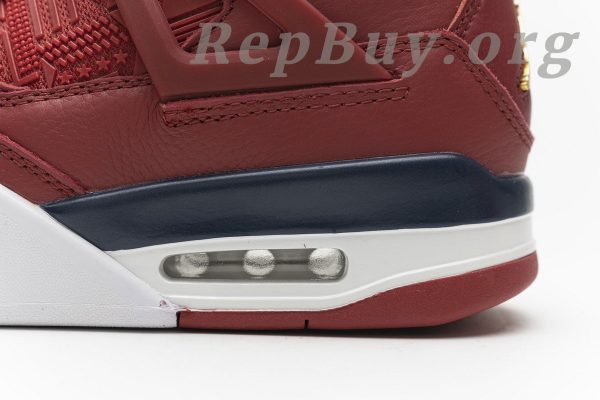 Top Version Air Jordan 4 Retro FIBA (2019) CI1184-617 - 图片 19