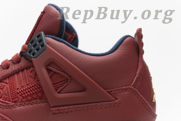 Top Version Air Jordan 4 Retro FIBA (2019) CI1184-617 - 图片 20