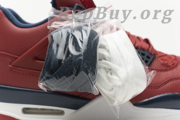 Top Version Air Jordan 4 Retro FIBA (2019) CI1184-617 - 图片 25
