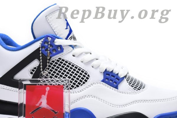 Top Version Air Jordan 4 Retro Motorsports 308497-117 - 图片 12