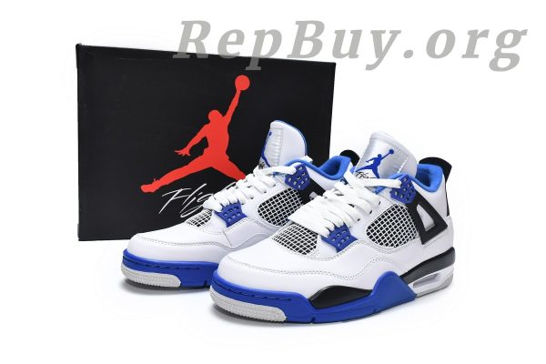 Top Version Air Jordan 4 Retro Motorsports 308497-117 - 图片 21