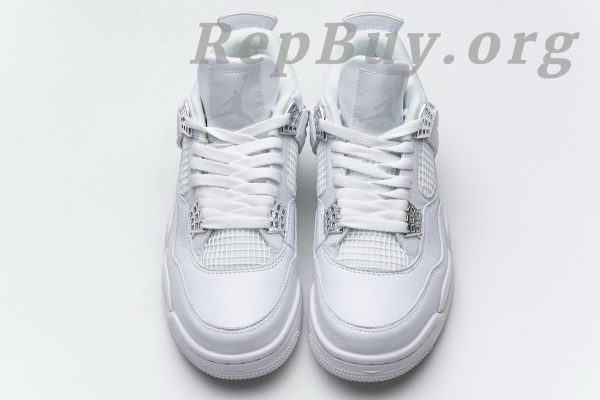Top Version Air Jordan 4 Retro Pure Money (2017) 308497-100 - 图片 4