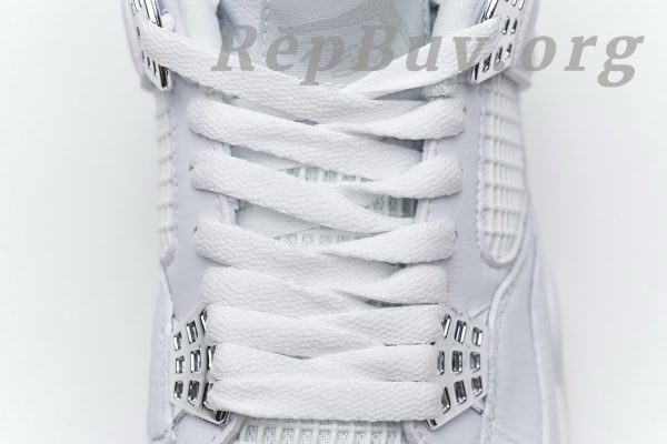 Top Version Air Jordan 4 Retro Pure Money (2017) 308497-100 - 图片 16