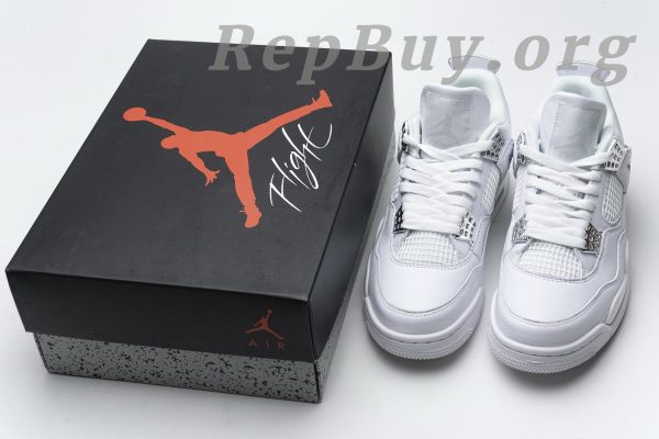 Top Version Air Jordan 4 Retro Pure Money (2017) 308497-100 - 图片 24