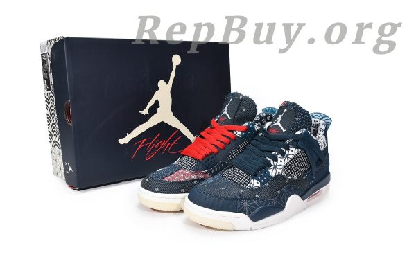 Top Version Air Jordan 4 Retro SE Deep Ocean CW0898-400 - 图片 22