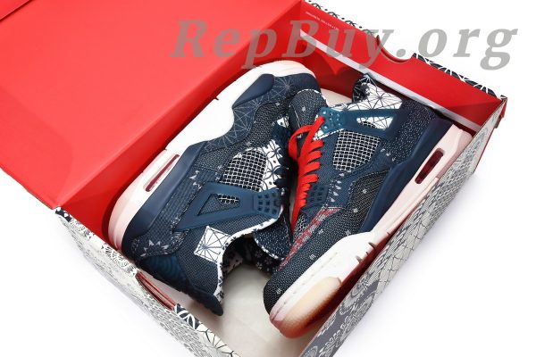 Top Version Air Jordan 4 Retro SE Deep Ocean CW0898-400 - 图片 21
