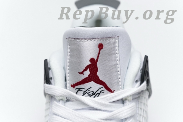 Top Version Air Jordan 4 Retro White Cement 840606-192 - 图片 14