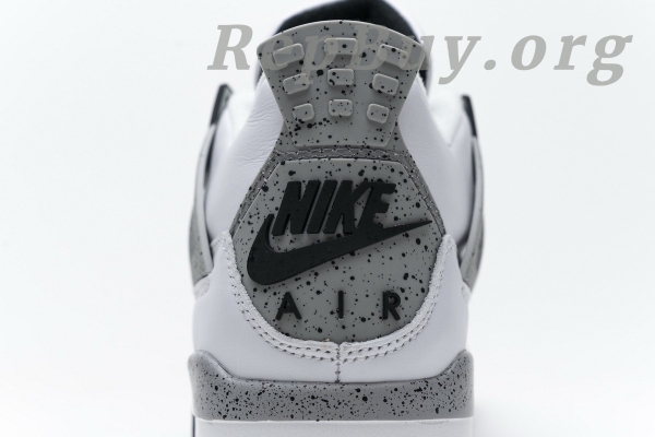 Top Version Air Jordan 4 Retro White Cement 840606-192 - 图片 21
