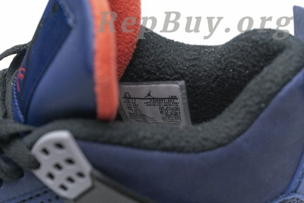 Top Version Air Jordan 4 Retro Winterized Loyal Blue CQ9597-401 - 图片 15
