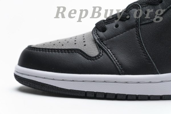 Top Version Air Jordan 1 Retro High Shadow (2018) 555088-013 - 图片 11