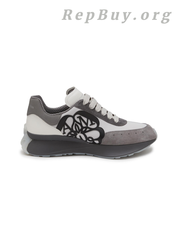 ALEXANDER MCQUEEN ‘SPRINT’ LOW TOP LACE UP SNEAKERS