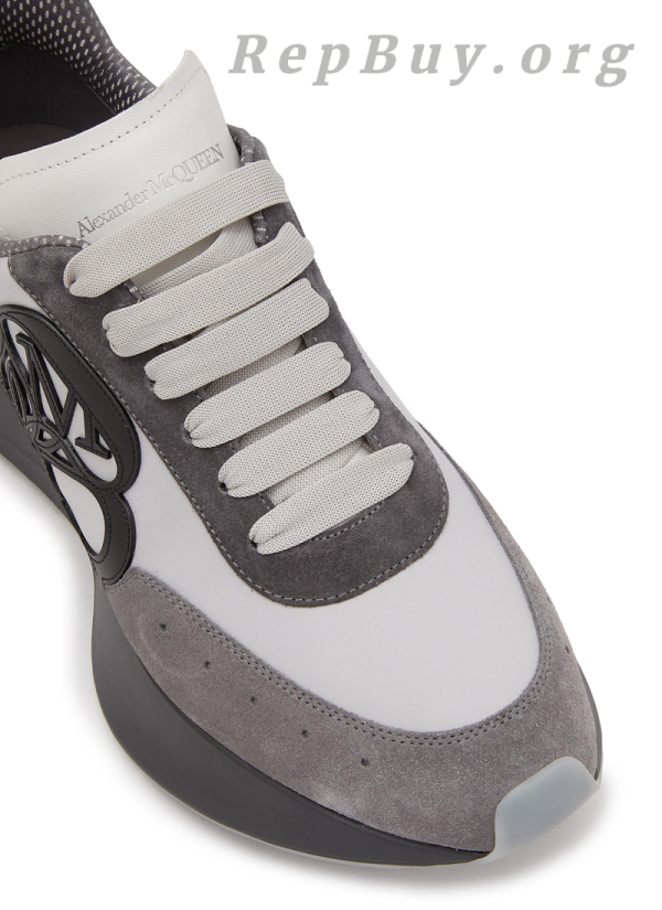 ALEXANDER MCQUEEN ‘SPRINT’ LOW TOP LACE UP SNEAKERS - 图片 4