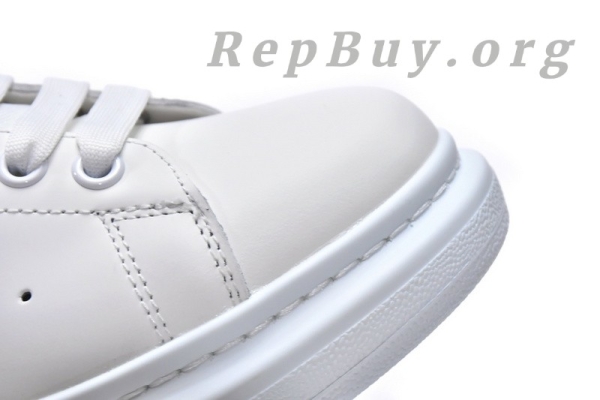 Alexander McQueen Oversized White Black(Smooth leather heel) - 图片 10