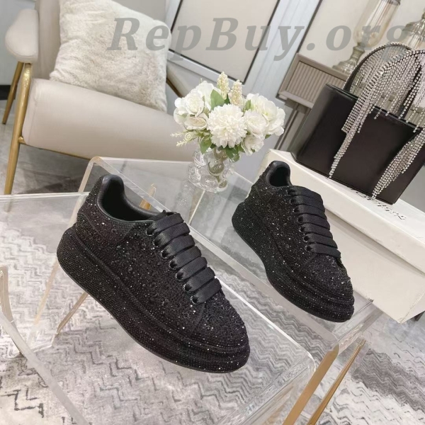 Alexander McQueen Sequined Sneaker PB250305 - 图片 3