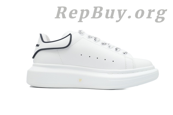 Alexander McQueen Sneake White Black - 图片 2