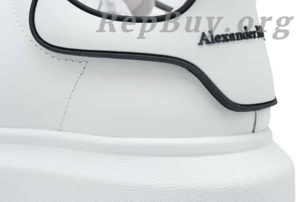 Alexander McQueen Sneake White Black - 图片 5