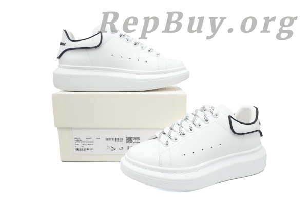 Alexander McQueen Sneake White Black - 图片 10