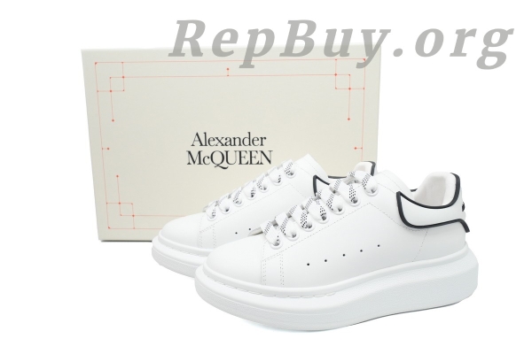 Alexander McQueen Sneake White Black - 图片 11