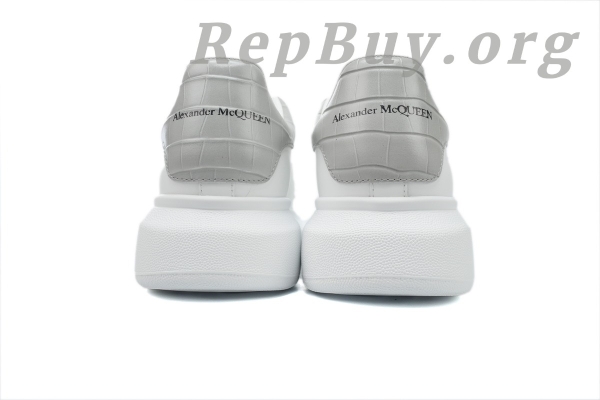 Alexander McQueen Sneake White Gray - 图片 3