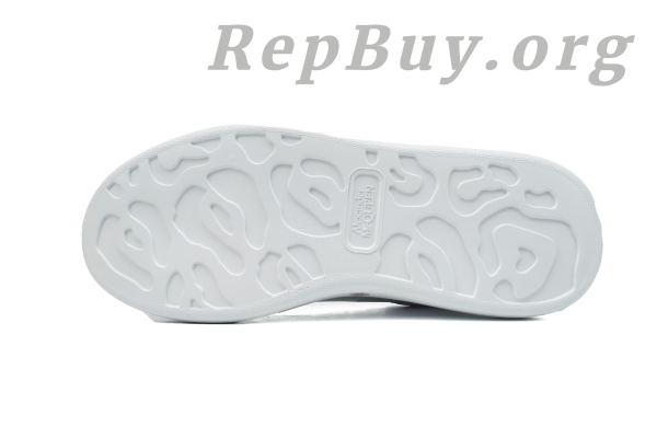 Alexander McQueen Sneake White Gray - 图片 4
