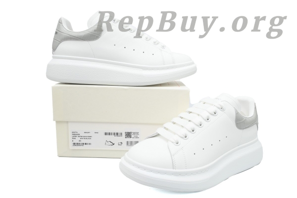 Alexander McQueen Sneake White Gray - 图片 10