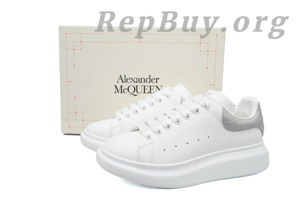 Alexander McQueen Sneake White Gray - 图片 11