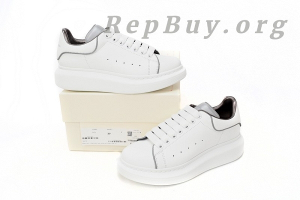 Alexander McQueen Sneaker 3M Silver Edge - 图片 13