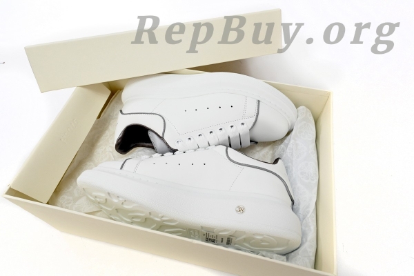 Alexander McQueen Sneaker 3M Silver Edge - 图片 15