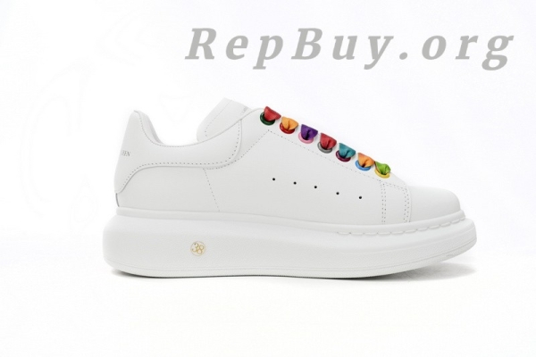 Alexander McQueen Sneaker Colored Ribbon - 图片 3