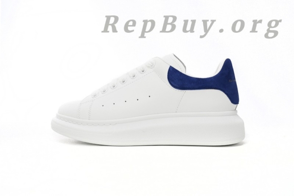 Alexander McQueen Sneaker Deep Dlue Velvet - 图片 2