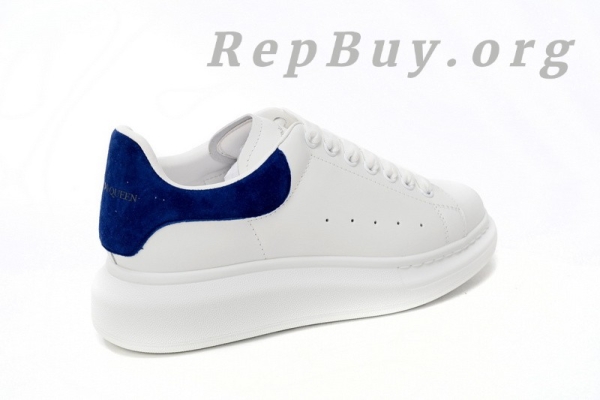 Alexander McQueen Sneaker Deep Dlue Velvet - 图片 8