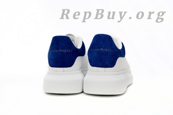 Alexander McQueen Sneaker Deep Dlue Velvet - 图片 4