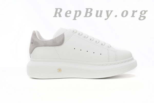 Alexander McQueen Sneaker Gray Velvet - 图片 3