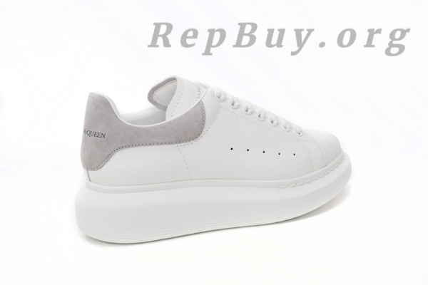Alexander McQueen Sneaker Gray Velvet - 图片 8