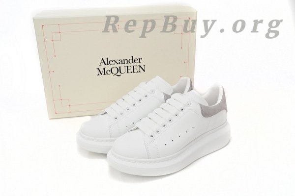 Alexander McQueen Sneaker Gray Velvet - 图片 14