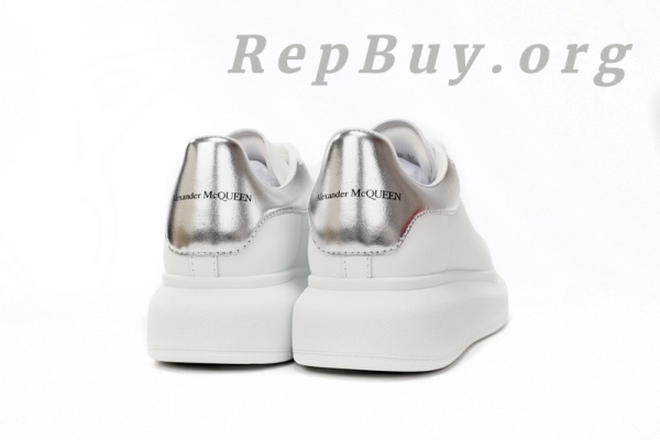 Alexander McQueen Sneaker Silver Tail - 图片 4