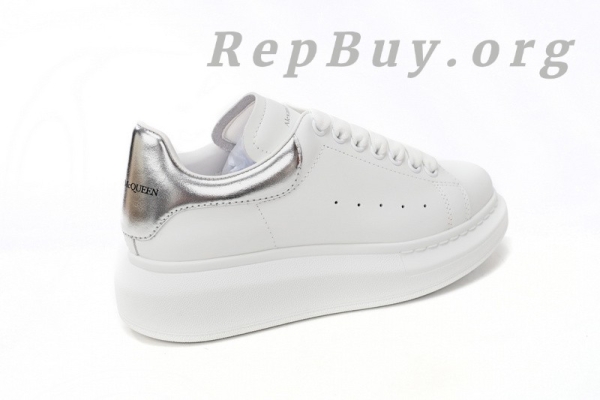 Alexander McQueen Sneaker Silver Tail - 图片 8