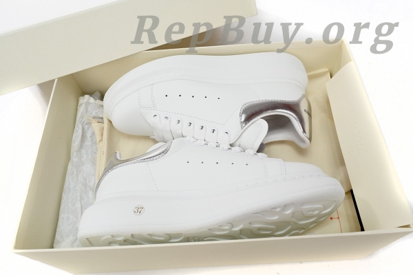 Alexander McQueen Sneaker Silver Tail - 图片 15