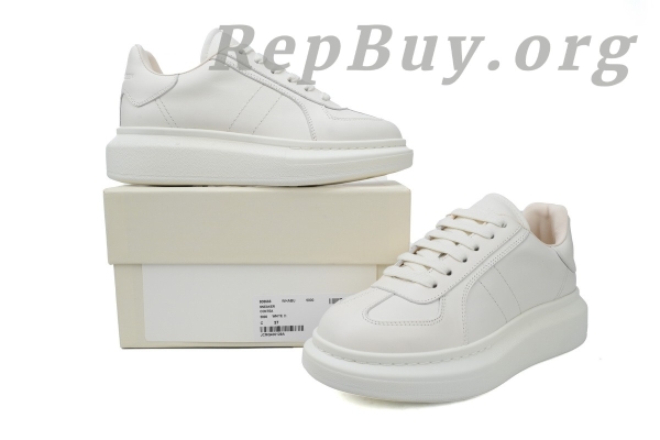 Alexander McQueen Sneaker White 2024ss, high quality replica Alexander McQueen, best copy McQueen shoes, 1:1 McQueen sneakers, luxury replica sneakers, designer knockoff shoes, premium imitation McQueen