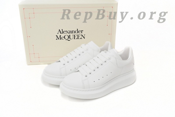 Alexander McQueen Sneaker White Pape - 图片 14