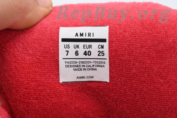 AMIRI MA-1 Red PS24MFS018-610 - 图片 8