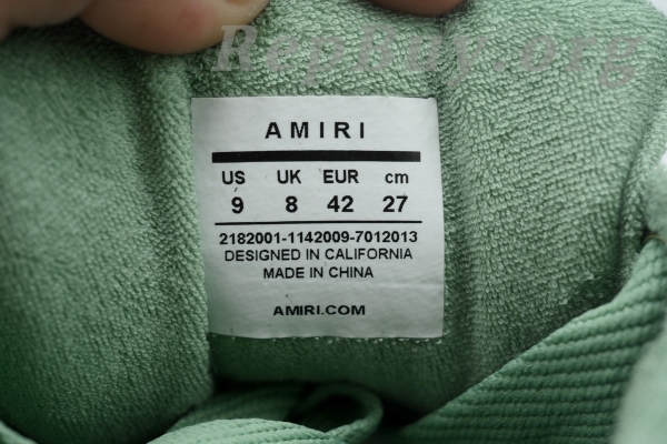 Amiri MA 1 Sneakers White Mint AMFOSR1001-142 - 图片 6