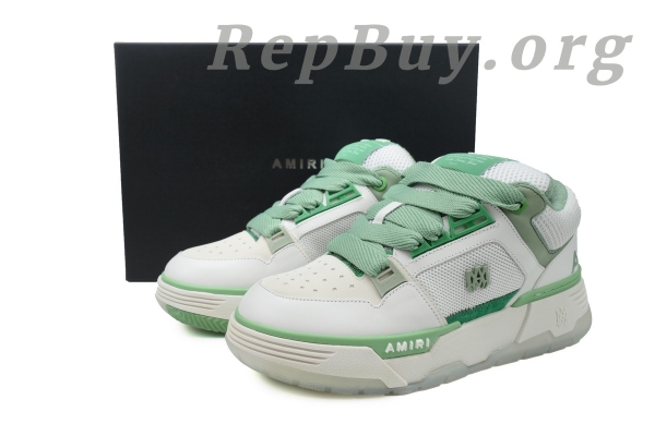 Amiri MA 1 Sneakers White Mint AMFOSR1001-142 - 图片 11