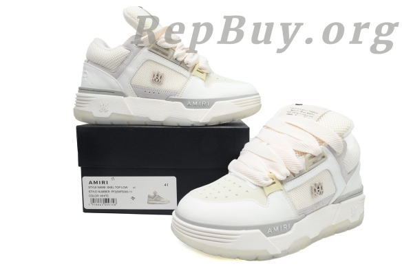 AMIRI MA-1 White Grey AMFOSR1001-271 - 图片 12