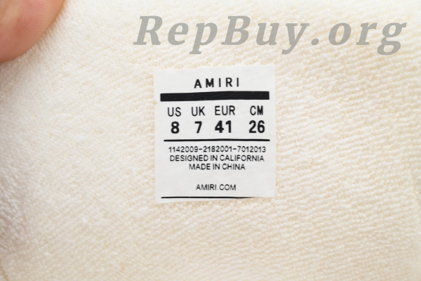 AMIRI MA-1 White Grey AMFOSR1001-271 - 图片 8